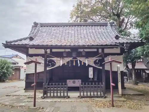 中村八幡神社の本殿