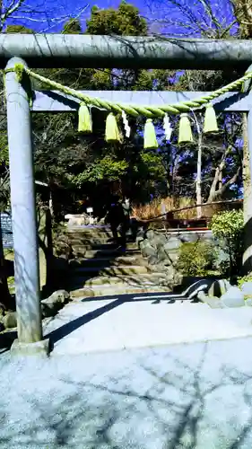 葛原岡神社の鳥居