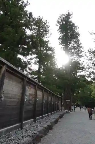 伊勢神宮外宮（豊受大神宮）の景色