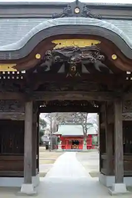 小野神社の山門・神門