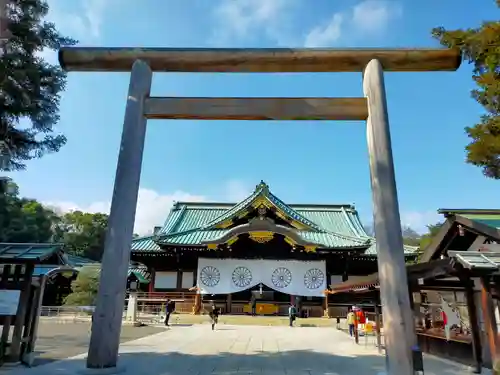 靖國神社の鳥居