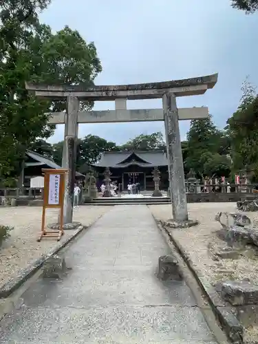 松江神社の鳥居