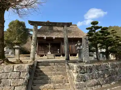 山田大王神社の鳥居