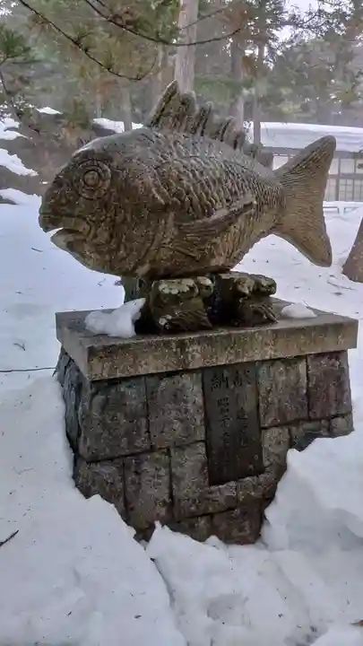 須部神社の狛犬