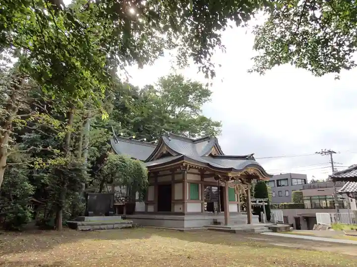 勝田杉山神社の本殿・本堂