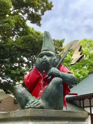 清洲山王宮　日吉神社の狛犬