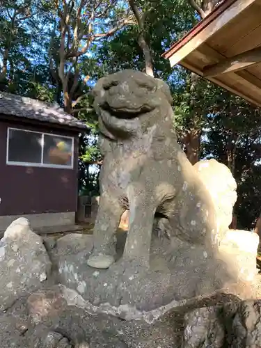 笠上神社の狛犬