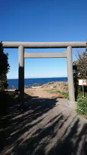 洲崎神社の鳥居