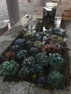 栗沢神社の手水舎