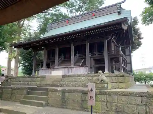 髙部屋神社の本殿・本堂