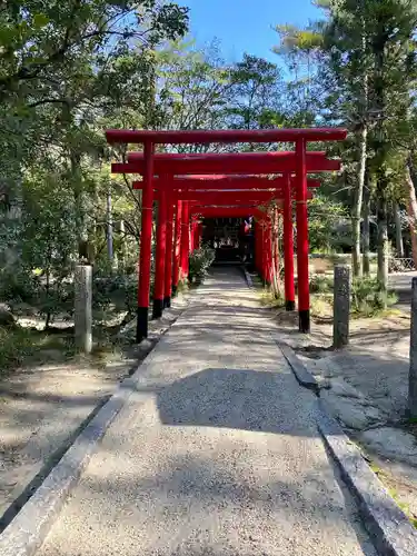 城山稲荷神社の鳥居