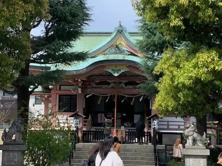 今戸神社の本殿・本堂