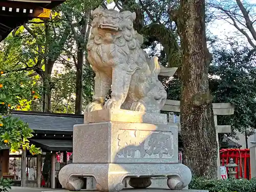 若宮八幡社の狛犬