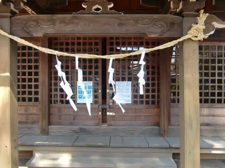 栗原氷川神社の本殿・本堂