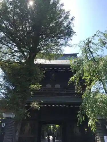 高安寺の山門