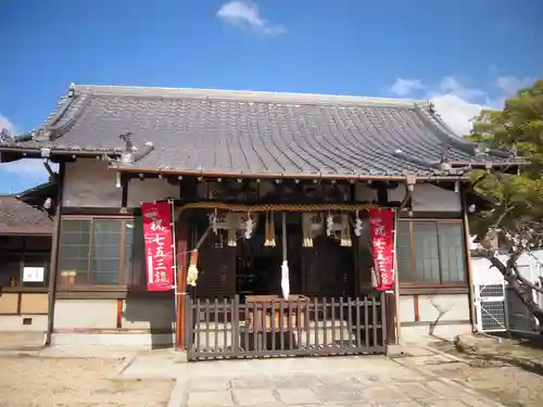 久保神社の本殿・本堂