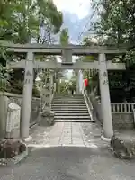 真田山 三光神社の鳥居