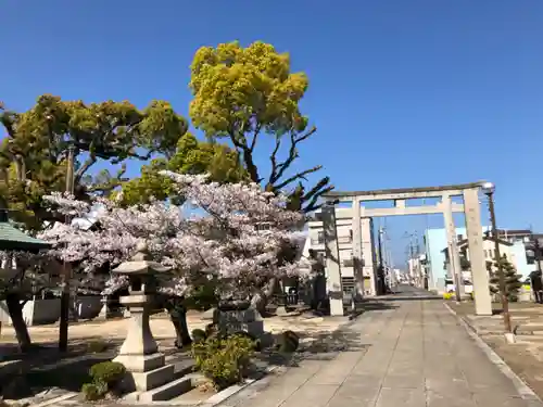 別宮大山祇神社の鳥居