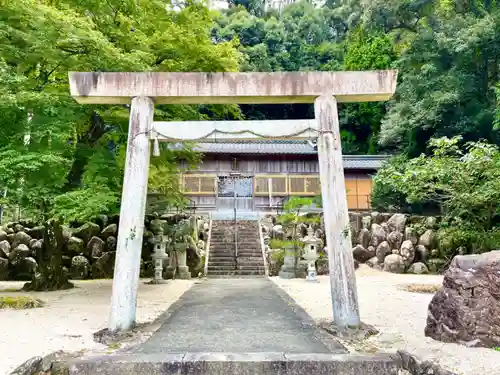 多喜諏訪神社の鳥居