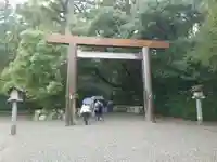 伊勢神宮外宮(豊受大神宮)の鳥居