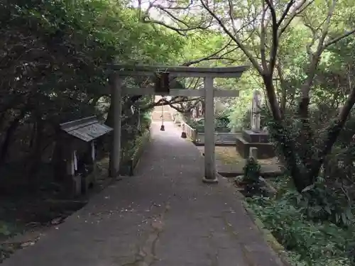 潮御崎神社の鳥居