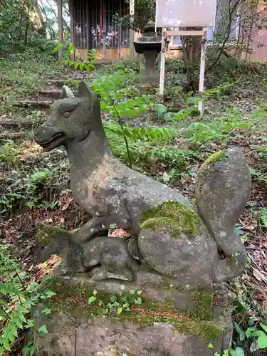 飯縄神社の狛犬