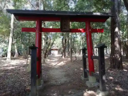 神明神社の鳥居