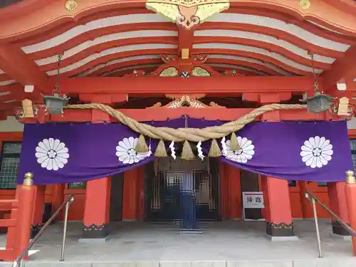 宮城縣護國神社の本殿・本堂