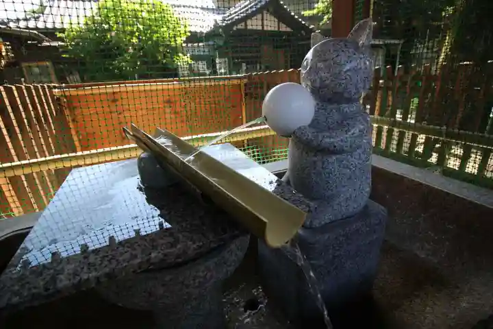 荻窪白山神社の手水舎