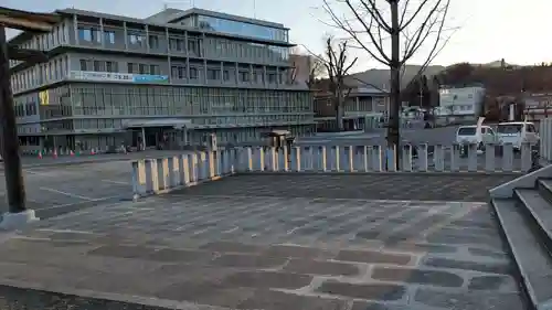 秩父神社大祭御旅所の庭園