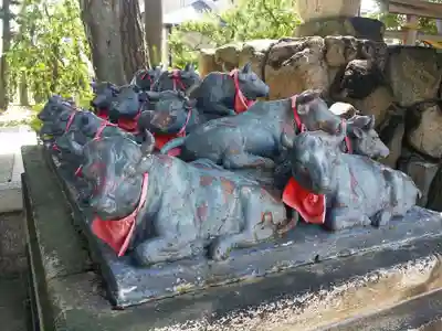 綱敷天満宮の狛犬