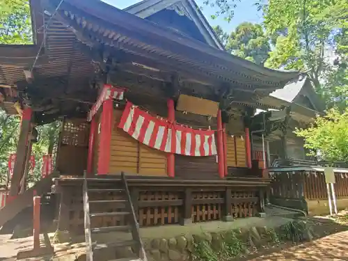 烏子稲荷神社の本殿