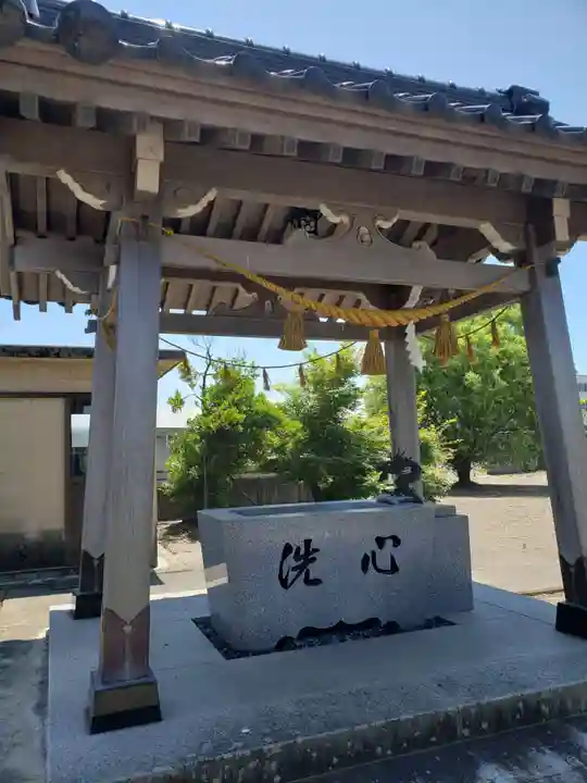 日尾神社の手水舎