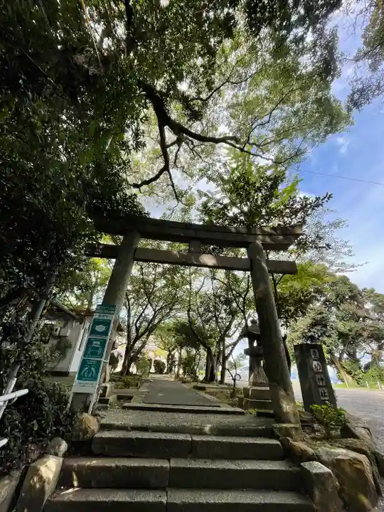豊功神社の鳥居