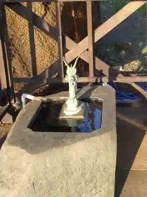 白山神社の手水舎