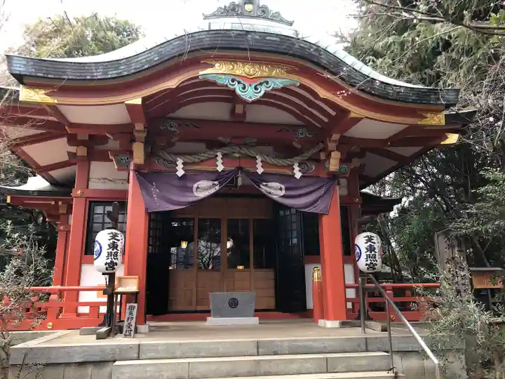 芝東照宮の本殿・本堂