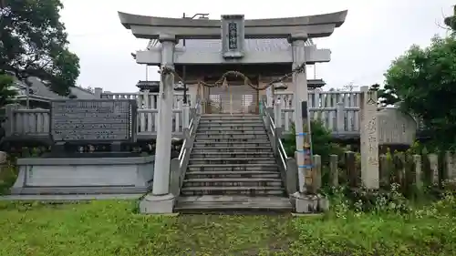 今尾秋葉神社の鳥居