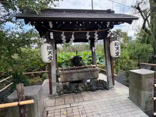 寛永寺不忍池弁天堂の手水舎