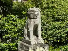 田村神社の狛犬