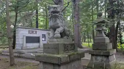 音更神社の狛犬