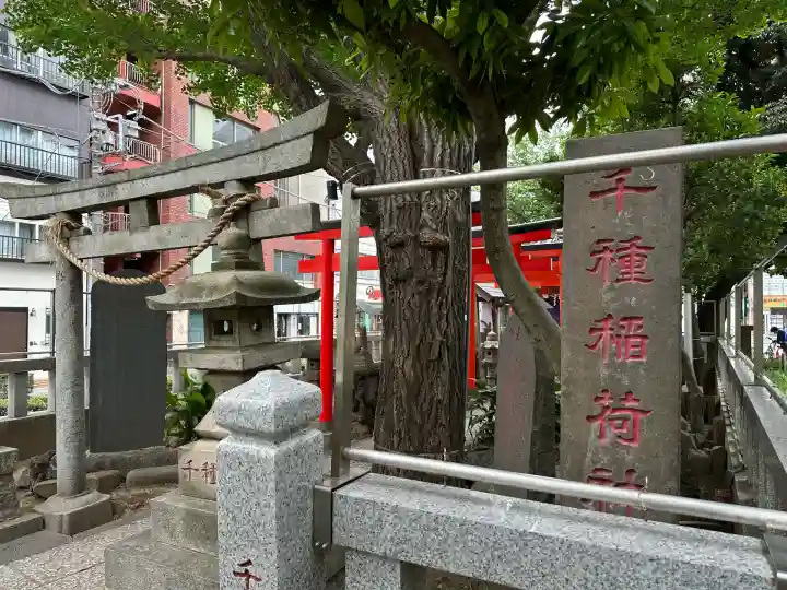 千種稲荷神社の鳥居