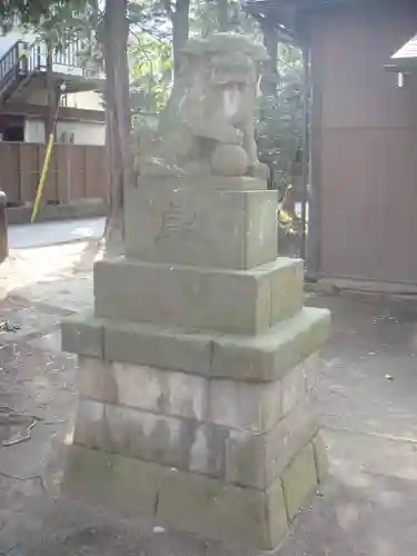 鹿島神社の狛犬