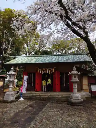 前原御嶽神社の本殿・本堂