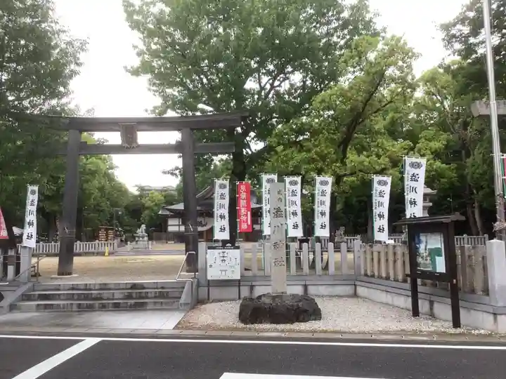澁川神社(渋川神社)の鳥居