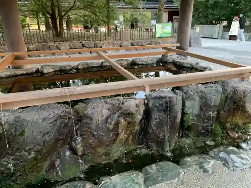 伊勢神宮外宮（豊受大神宮）の手水舎