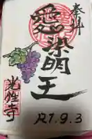 光性寺の御朱印