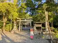 女河八幡宮の鳥居
