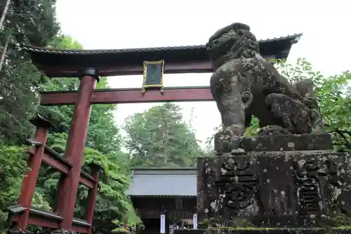 北口本宮冨士浅間神社の狛犬