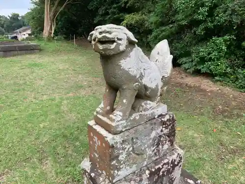 瀧渕神社の狛犬