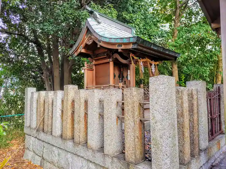 日破社(大坪町)の本殿・本堂
